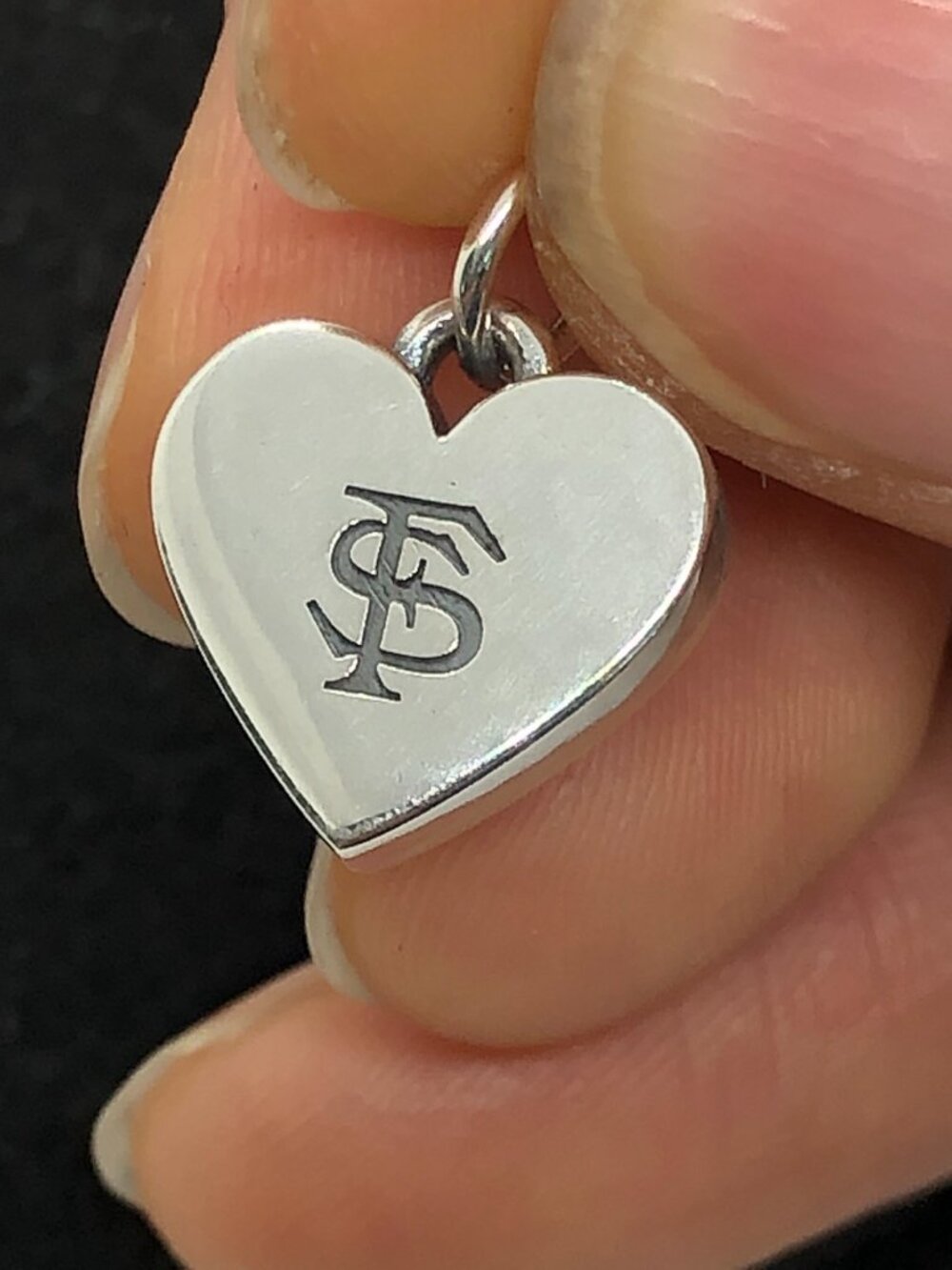 James Avery Florida State University Small Heart Charm